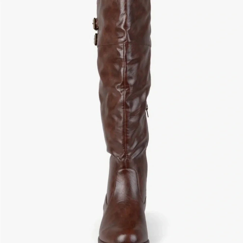 New Journee Collection Women's Tori Wide Calf Knee High Riding Boots size 9